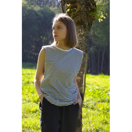 Top Brandon Stripes