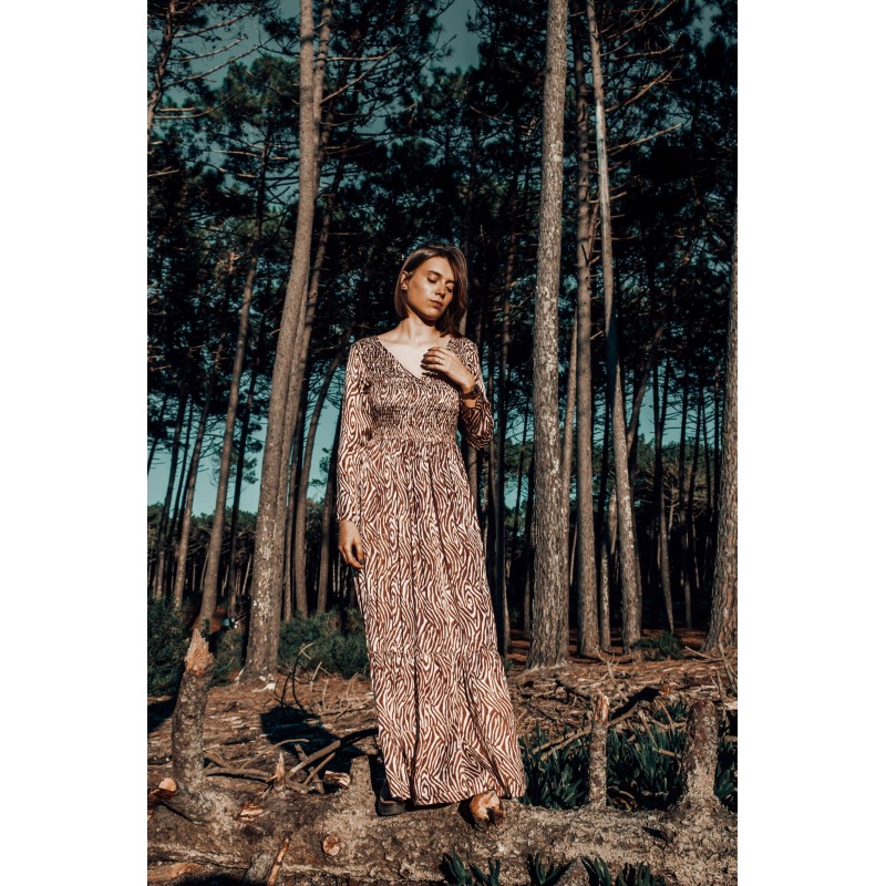 Vestido Animal Print