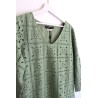 Vestido Midi Bordado Inglês