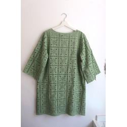 Vestido Midi Bordado Inglês